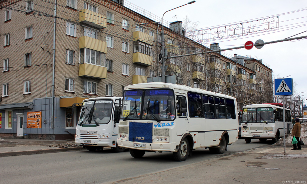 Томская область, ПАЗ-32054 № К 945 ЕЕ 70