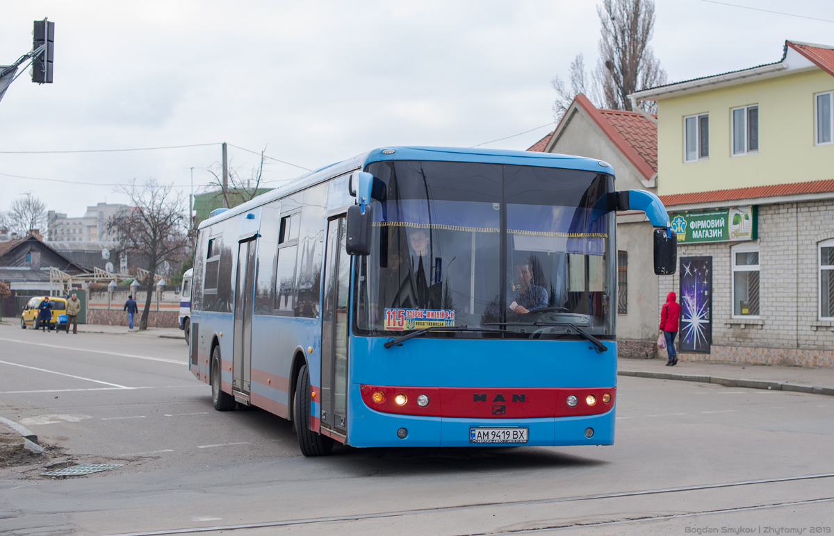 Житомирская область, King Long XMQ6121G № AM 9419 BX