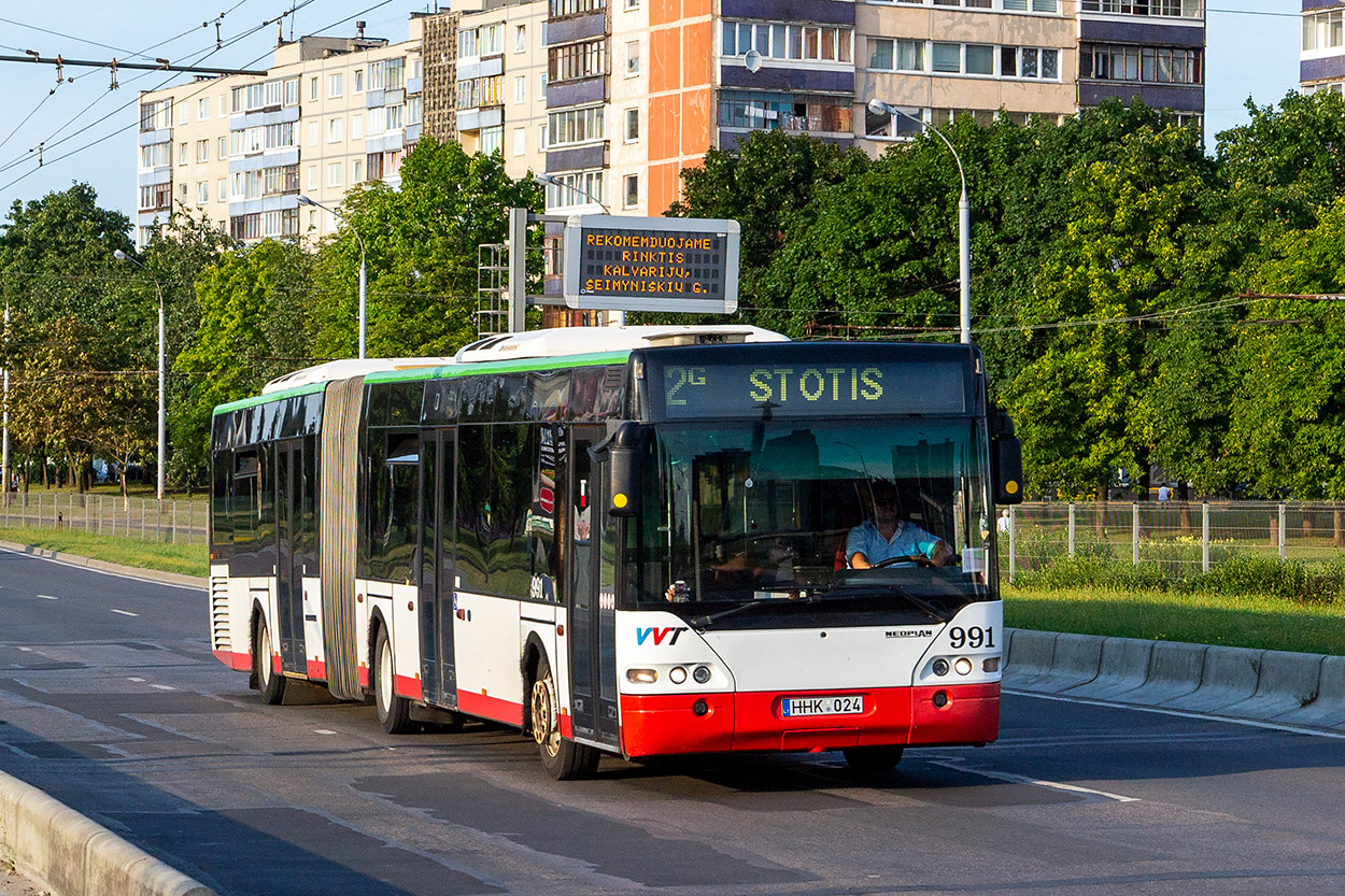 Литва, Neoplan N4421/3 Centroliner № 991