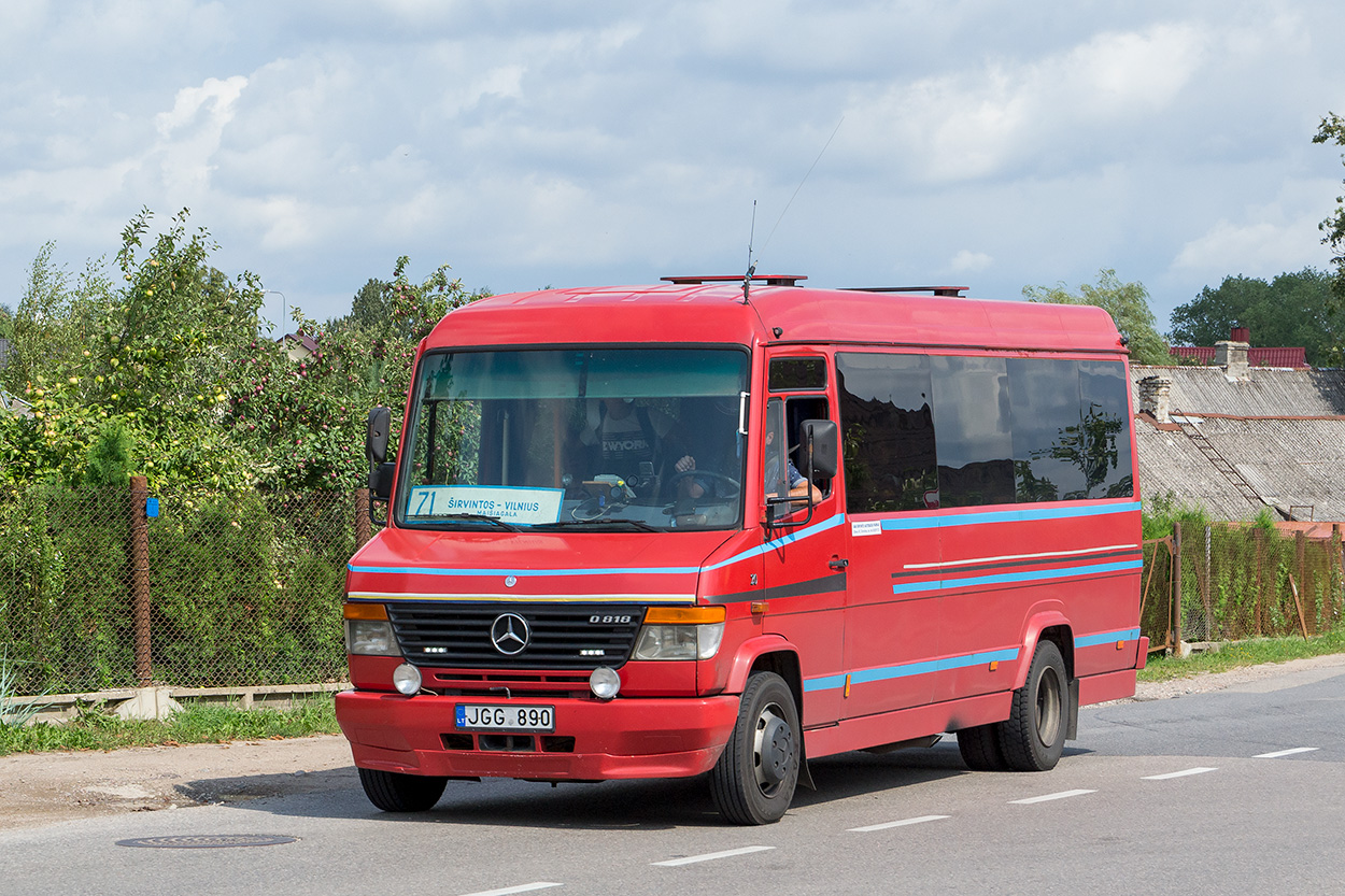 Litvánia, Mercedes-Benz Vario 814D sz.: JGG 890