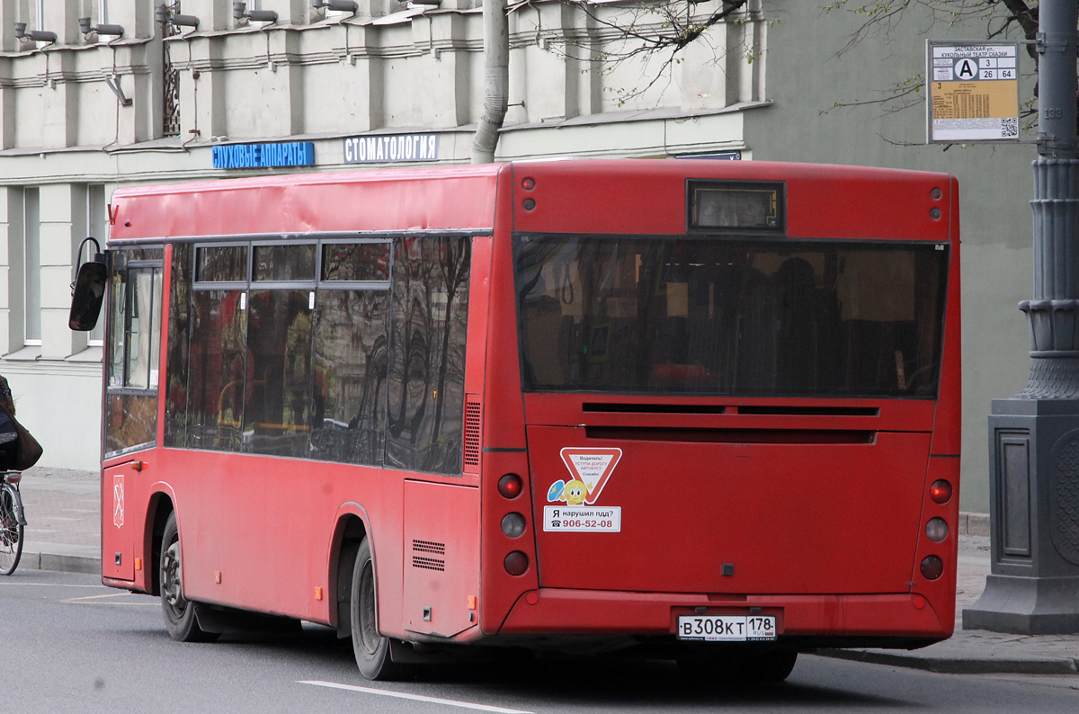 Санкт-Петербург, МАЗ-206.067 № В 308 КТ 178