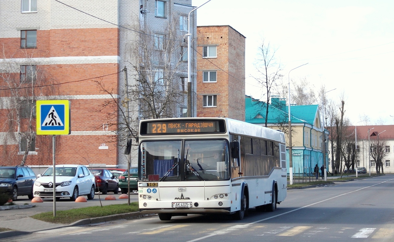 Obwód brzeski, MAZ-103.485 Nr 25089