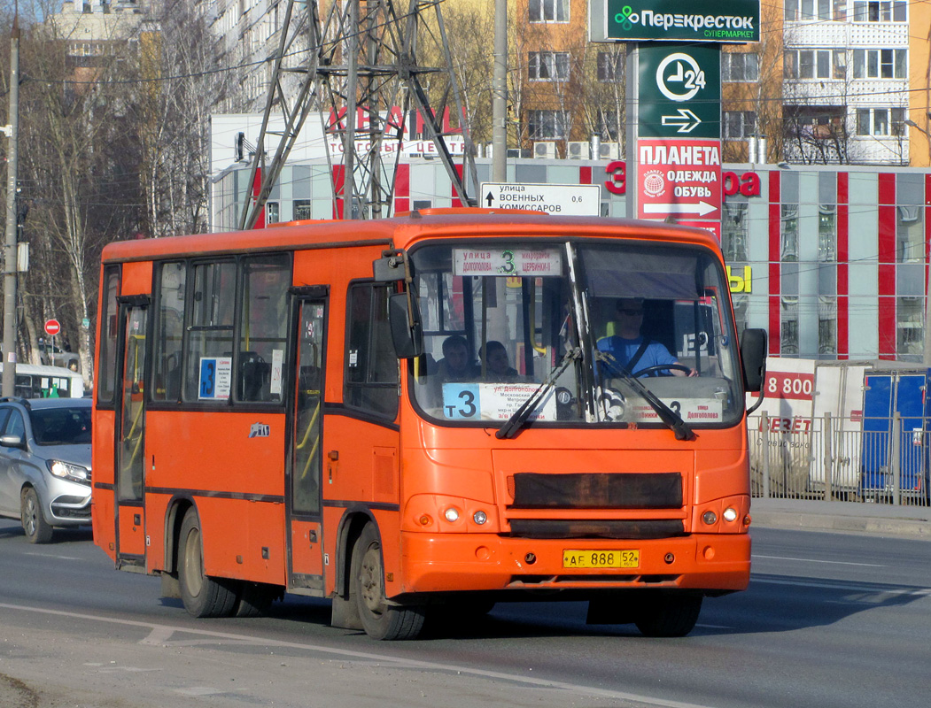 Нижегородская область, ПАЗ-320402-05 № АЕ 888 52