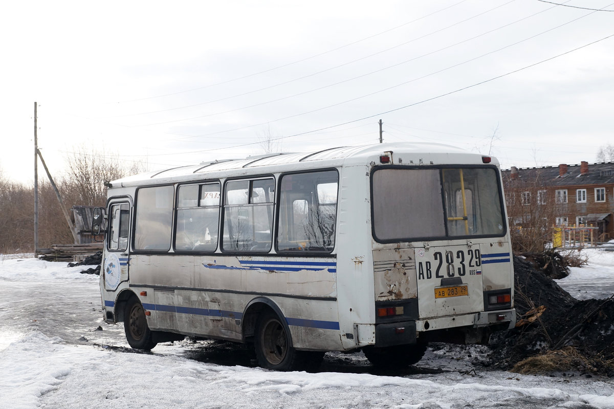 Архангельская область, ПАЗ-32054 № АВ 283 29