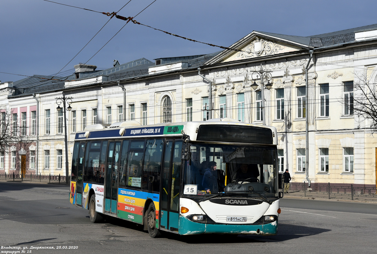 Владимирская область, Scania OmniLink I (Скания-Питер) № У 811 НС 33