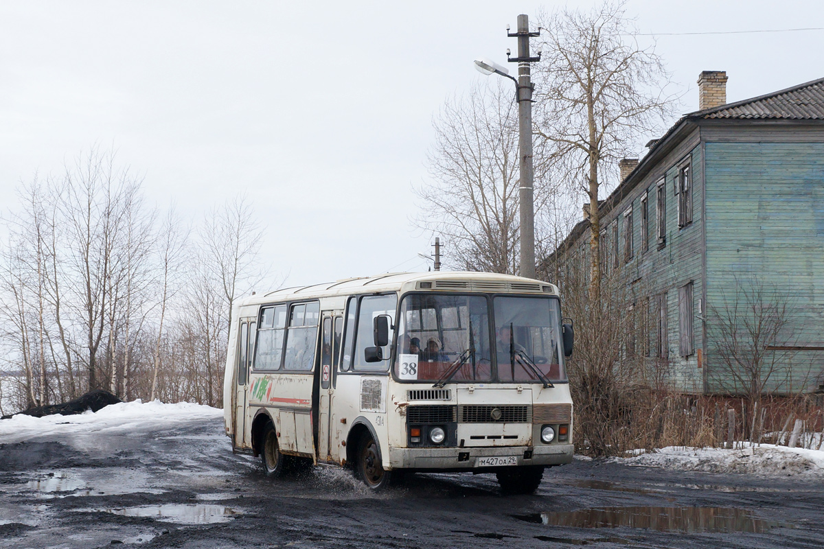 Архангельская область, ПАЗ-32054 № М 427 ОА 29