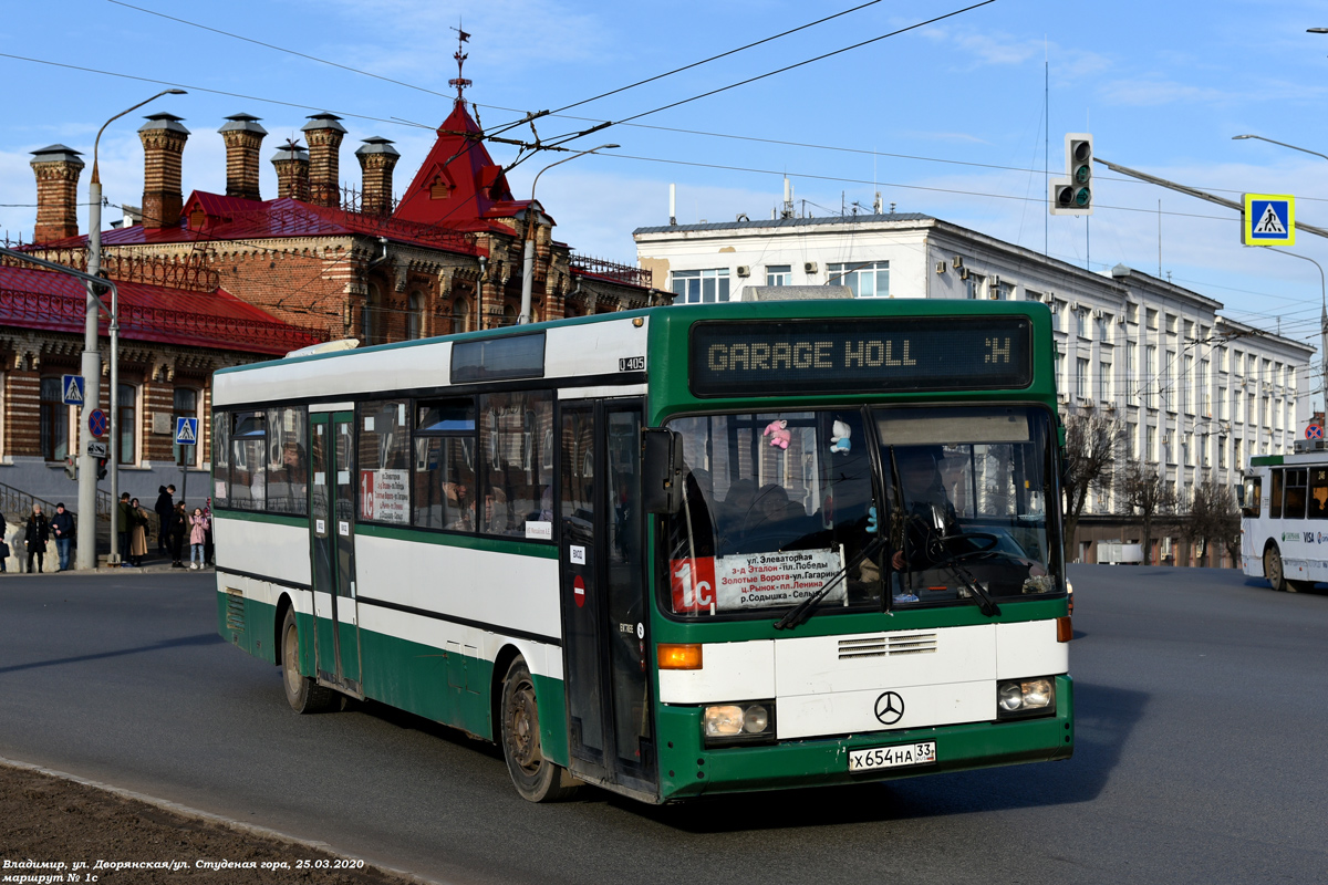 Владимирская область, Mercedes-Benz O405 № Х 654 НА 33