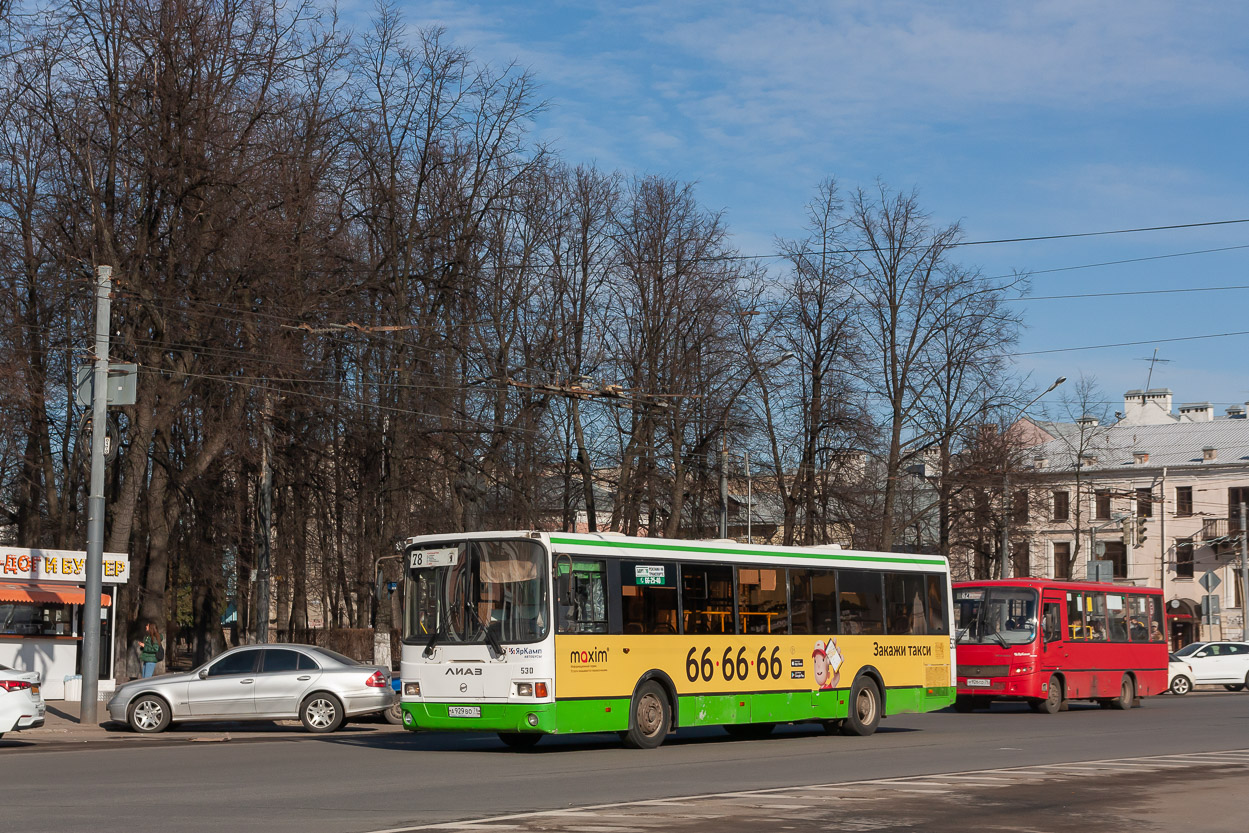 Ярославская область, ЛиАЗ-5256.60 № 530