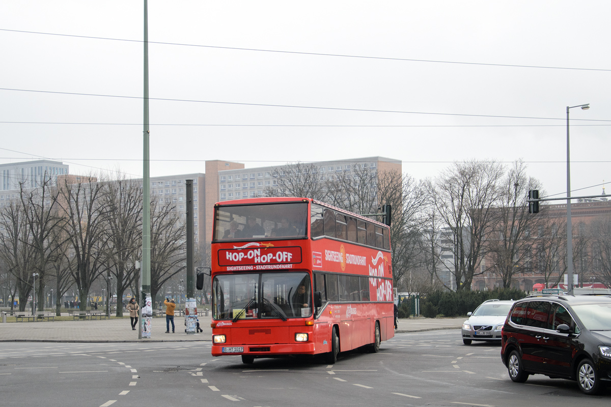 Berlin, MAN 592 SD202 (Waggon Union) # B-HT 1017