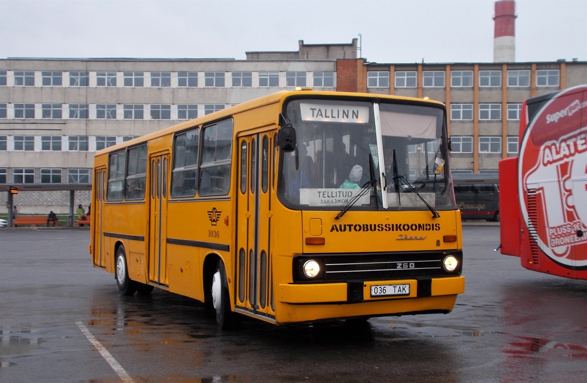 Эстония, Ikarus 260.37 № 1036