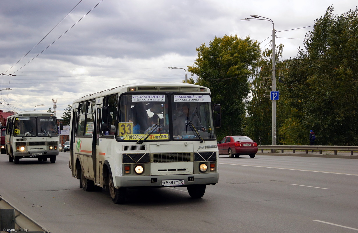 Томская область, ПАЗ-32054 № К 558 ТТ 70