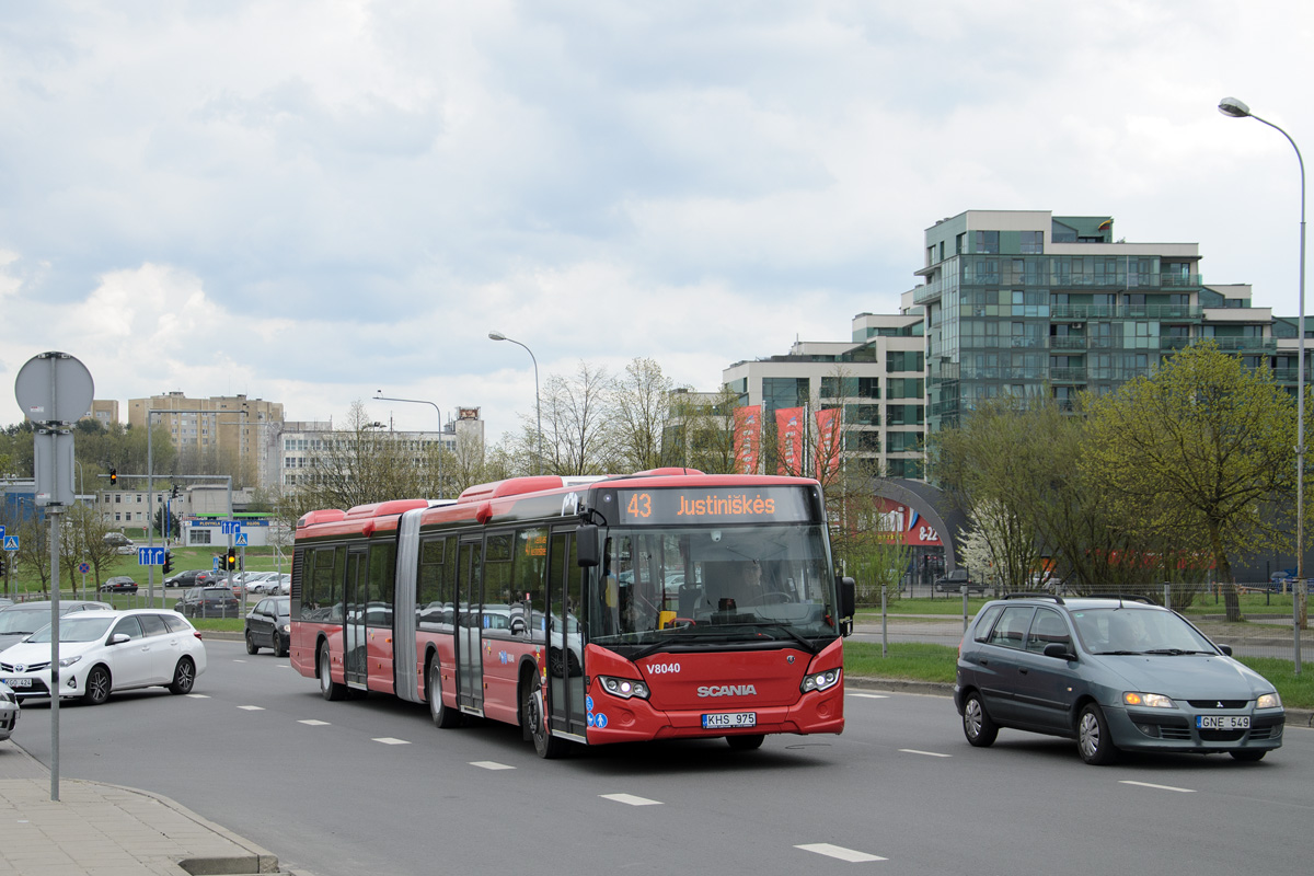 Литва, Scania Citywide LFA № V8040