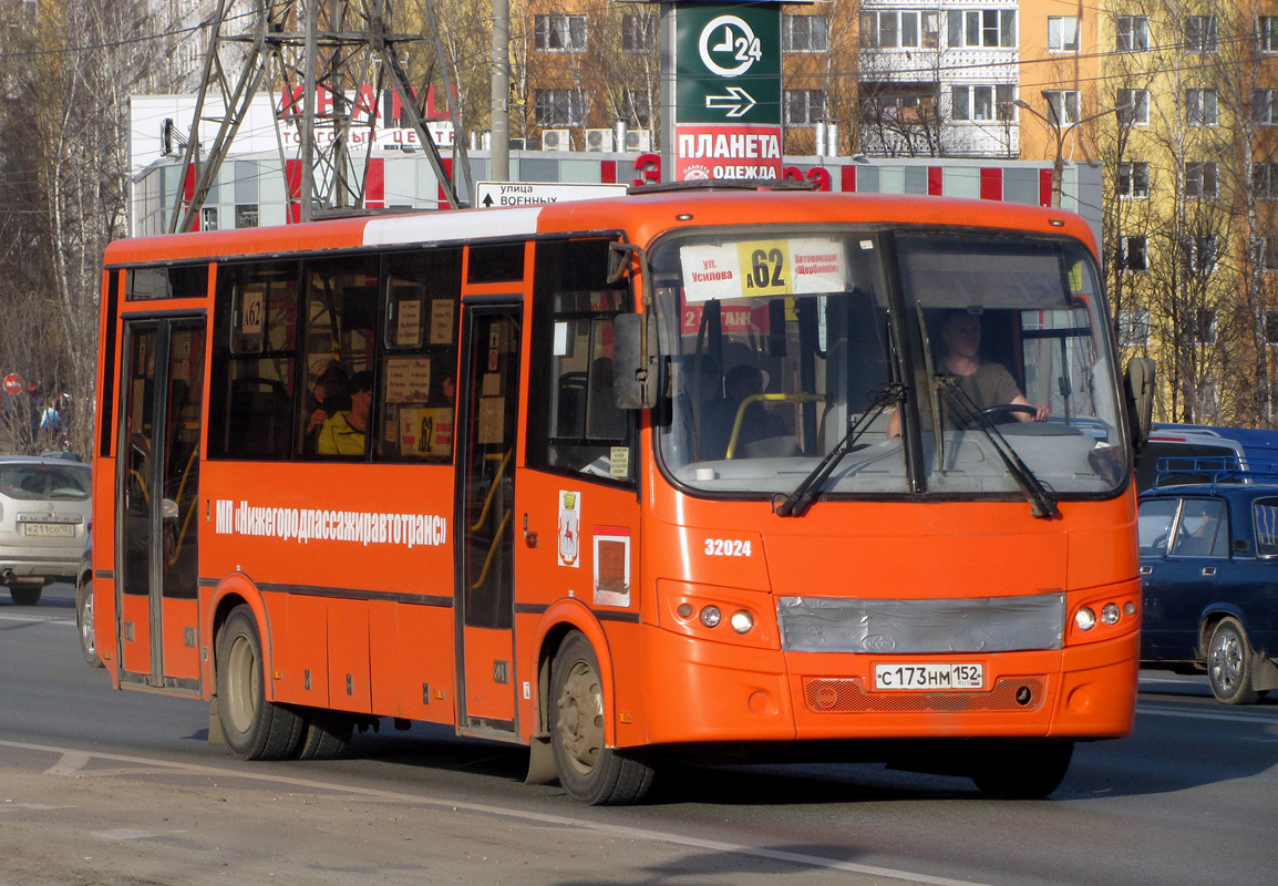 Нижегородская область, ПАЗ-320414-04 "Вектор" № 32024