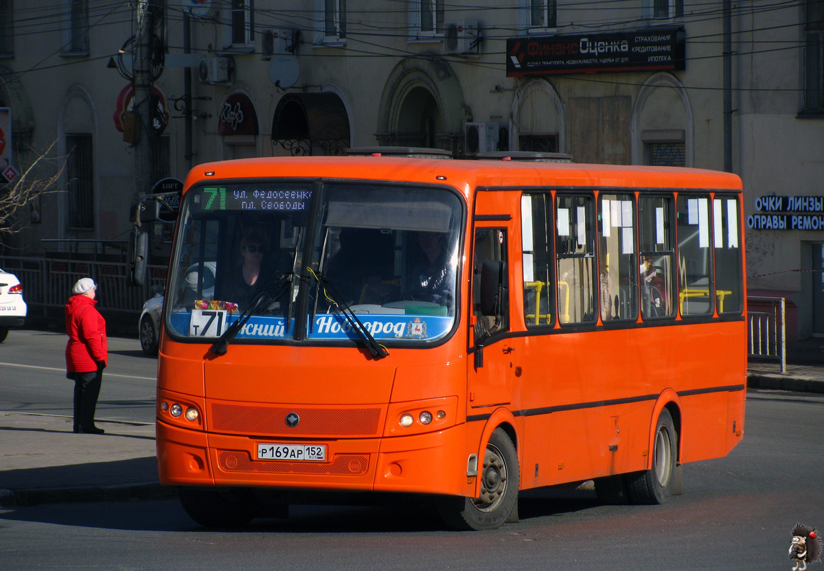 Нижегородская область, ПАЗ-320414-05 "Вектор" № Р 169 АР 152