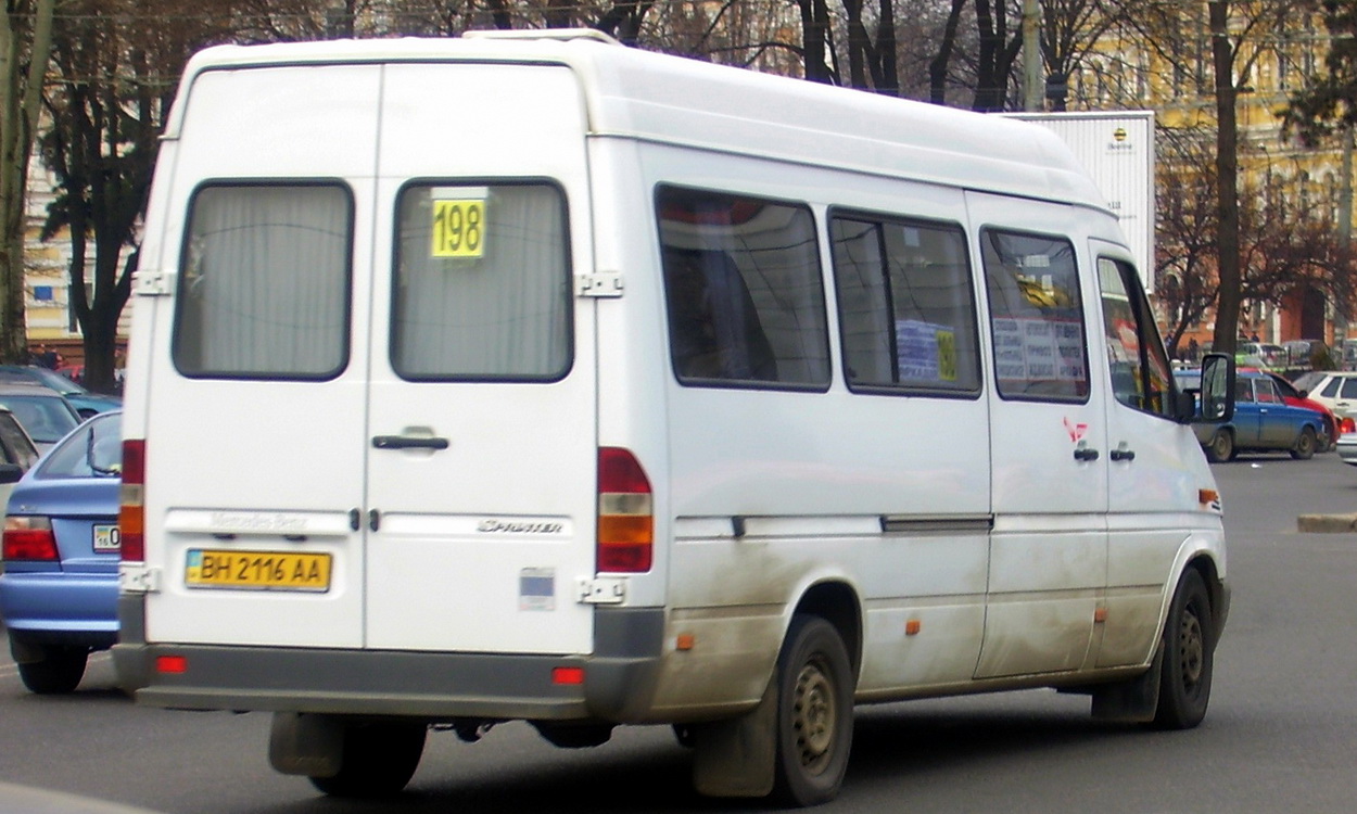 Одесская область, Mercedes-Benz Sprinter W903 316CDI № BH 2116 AA