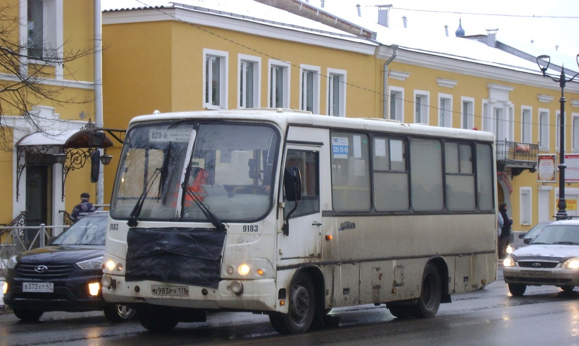 Ленинградская область, ПАЗ-320402-05 № 9183