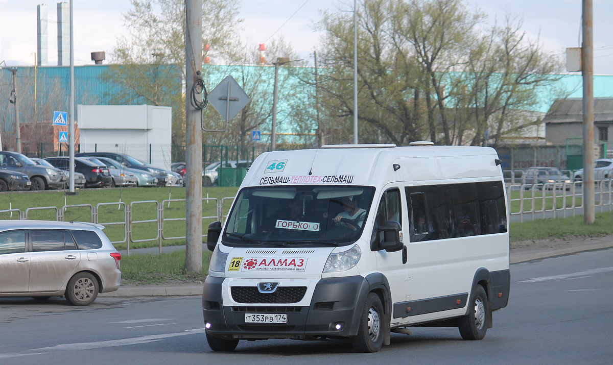 Obwód czelabiński, Nizhegorodets-2227SK (Peugeot Boxer) Nr Т 353 РВ 174