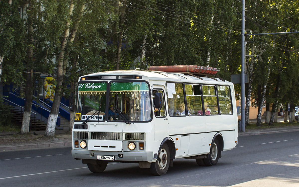 Томская область, ПАЗ-32054 № Е 556 УО 70