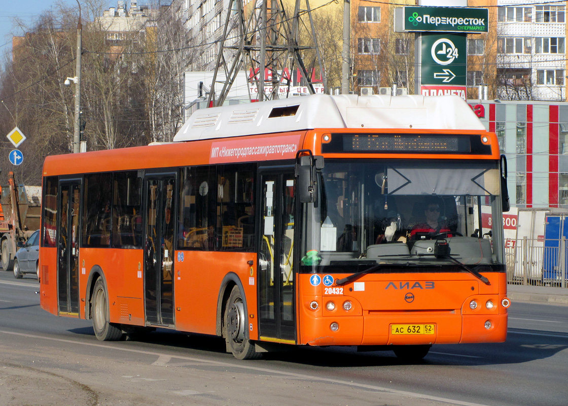 Nizhegorodskaya region, LiAZ-5292.67 (CNG) № 20432