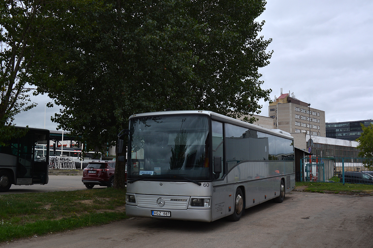 Литва, Mercedes-Benz O550 Integro № 60