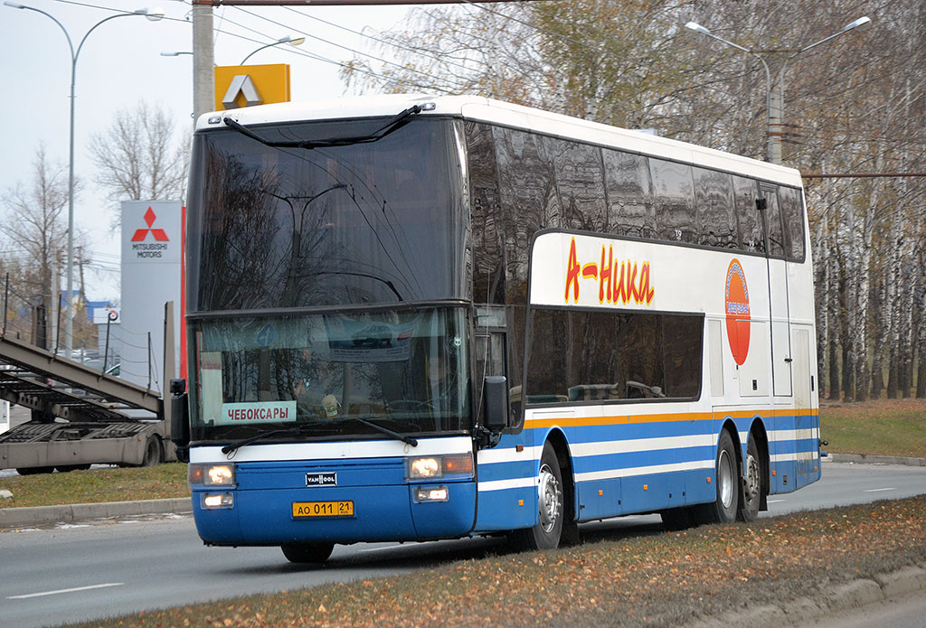 Чувашия, Van Hool TD927 Astromega № АО 011 21