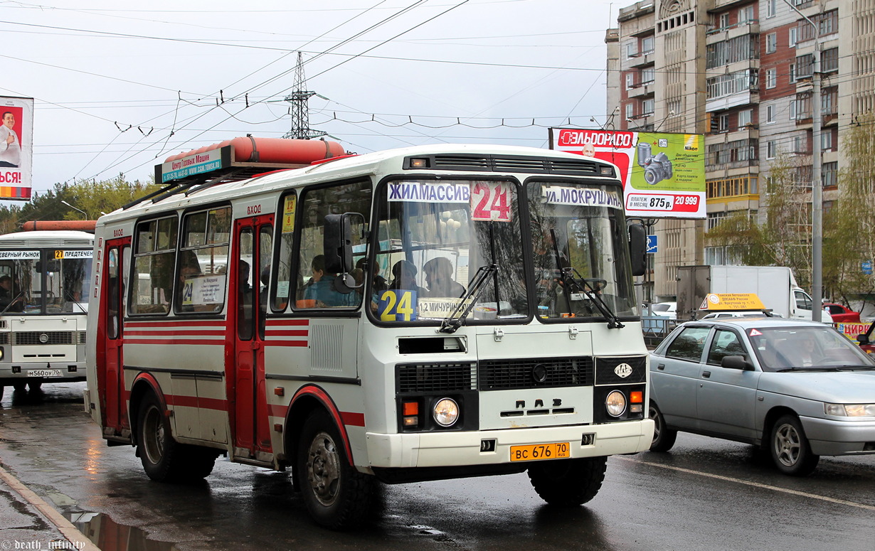 Томская область, ПАЗ-32054 № ВС 676 70