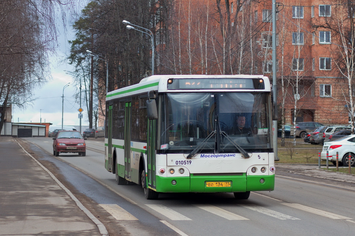 Москва, ЛиАЗ-5292.22 (2-2-2) № 010519