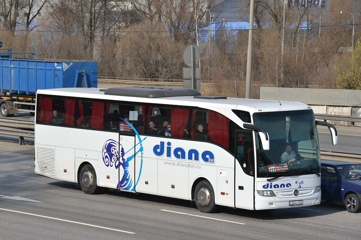 Волгоградская область, Mercedes-Benz Tourismo II 15RHD № Е 264 СТ 134 —  Фото — Автобусный транспорт