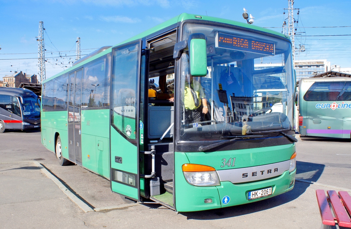 Латвия, Setra S412UL № 341