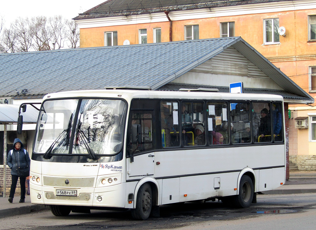 Тверская область, ПАЗ-320412-04 "Вектор" № Р 568 РХ 69