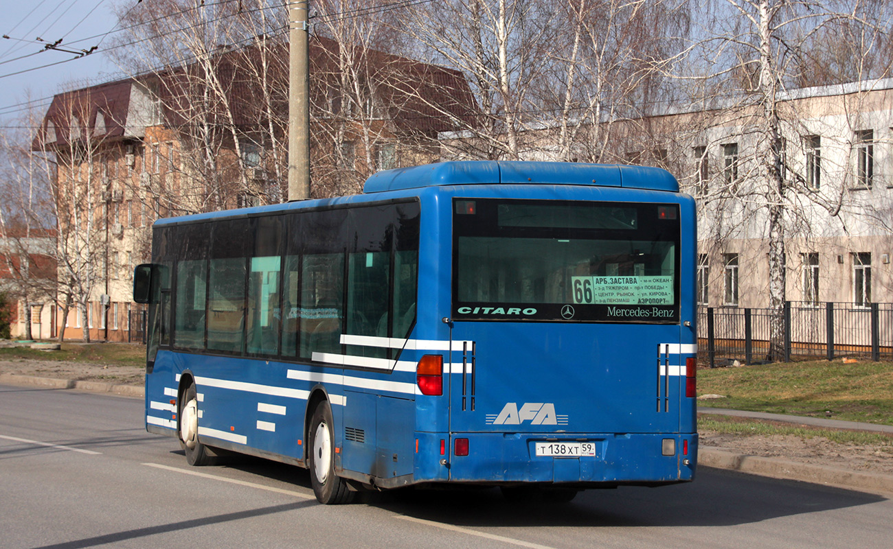 Penza region, Mercedes-Benz O530 Citaro # Т 138 ХТ 59