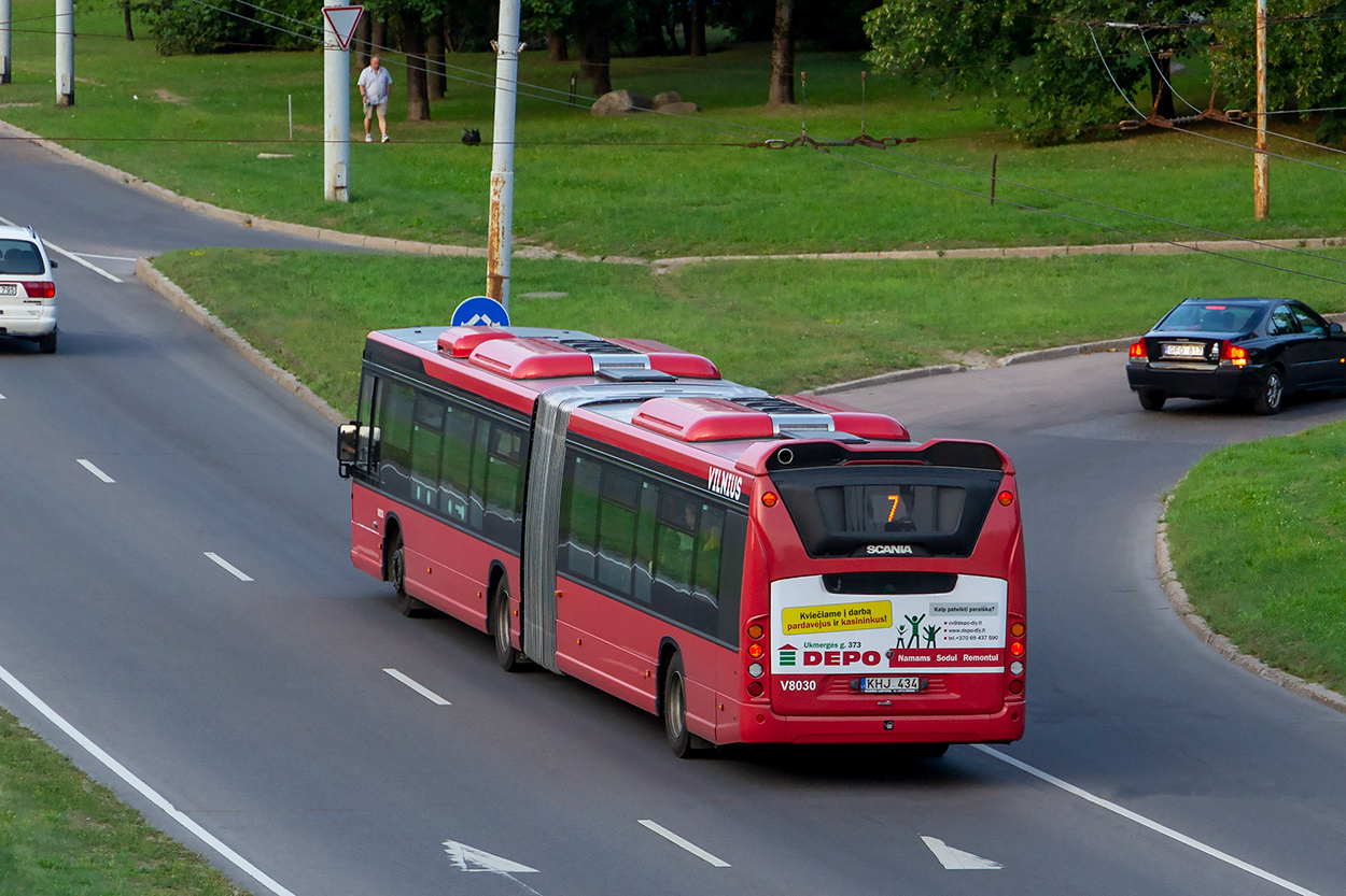 Литва, Scania Citywide LFA № V8030