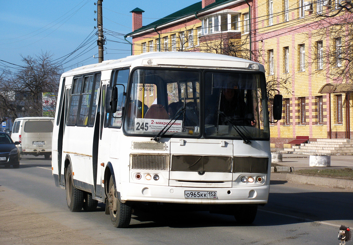 Ніжагародская вобласць, ПАЗ-4234 № О 965 КК 152