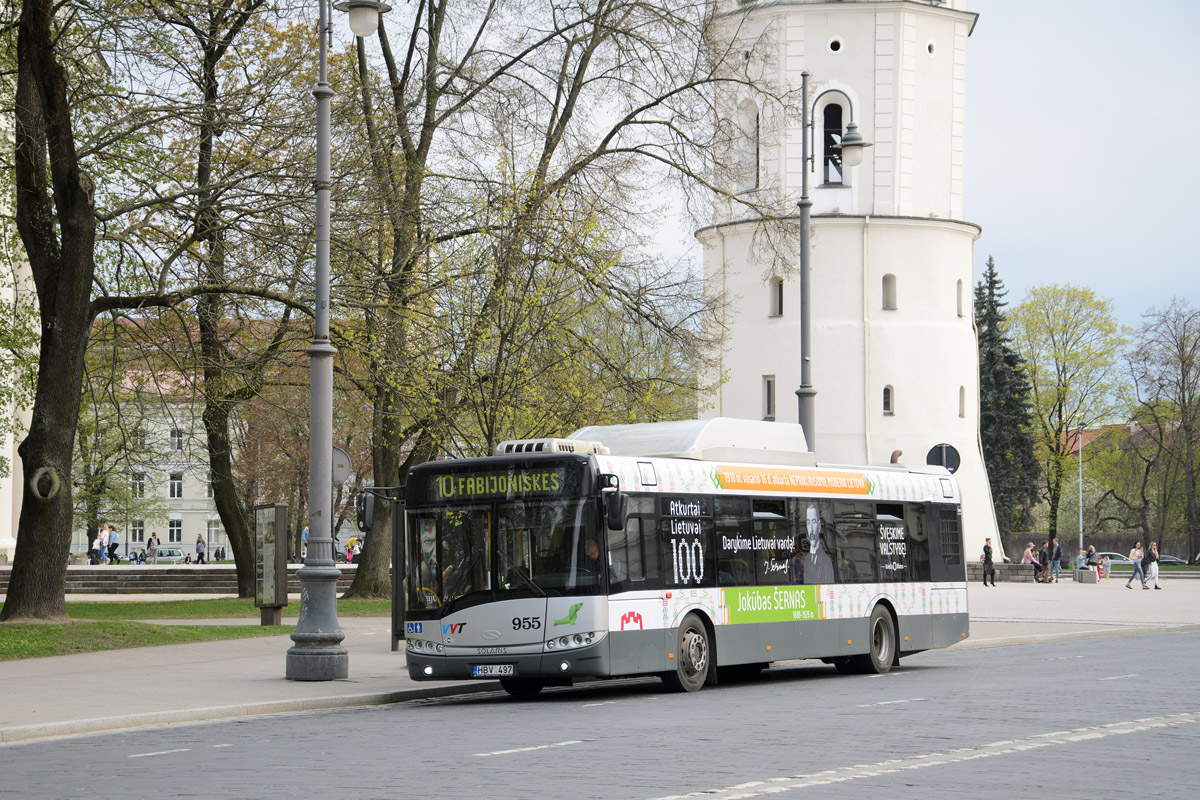 Литва, Solaris Urbino III 12 CNG № 955