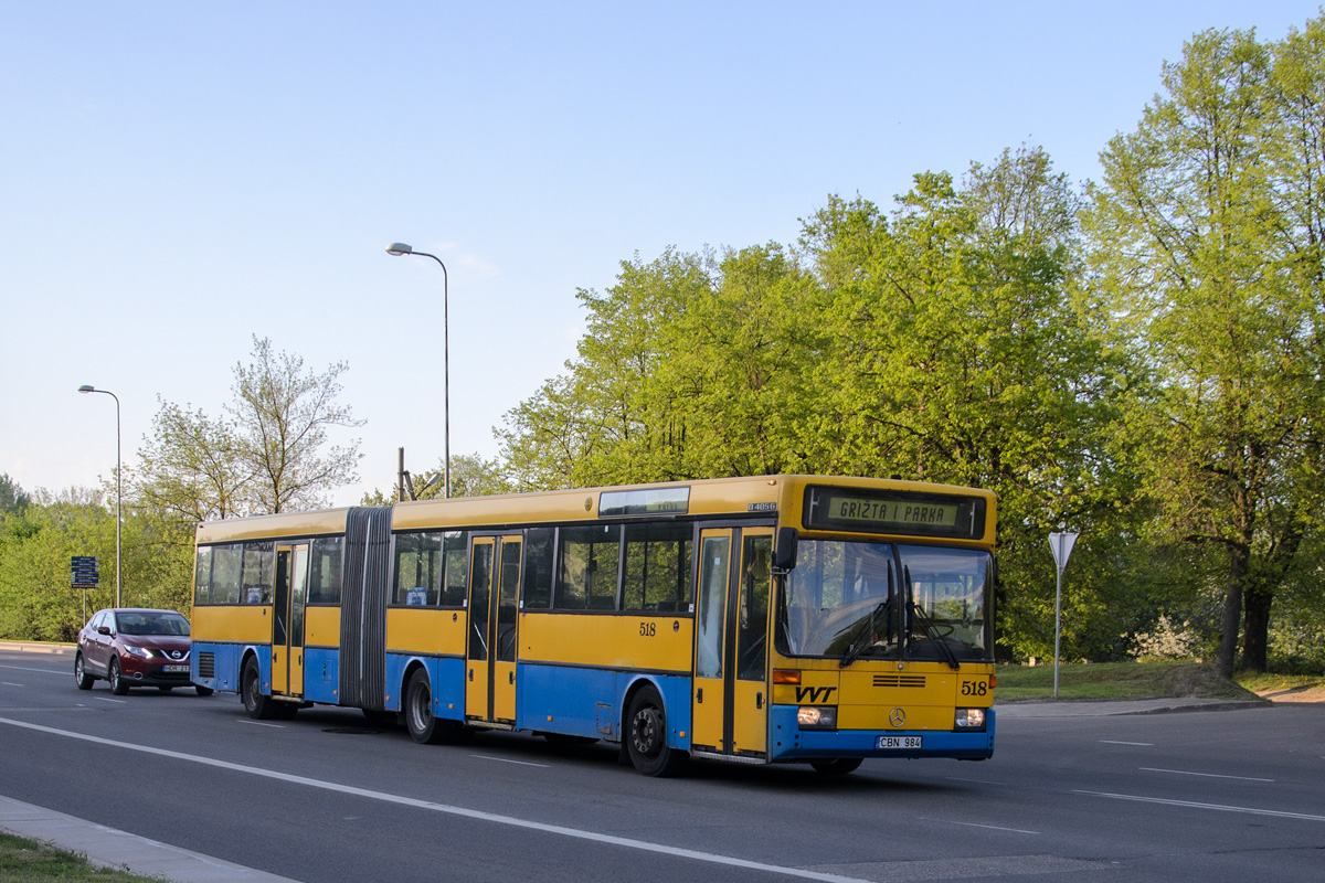 Литва, Mercedes-Benz O405G № 518