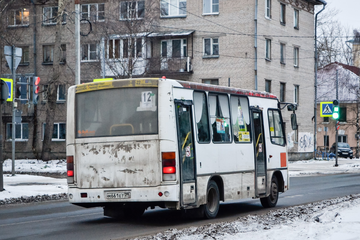 Архангельская область, ПАЗ-320302-08 № 3605