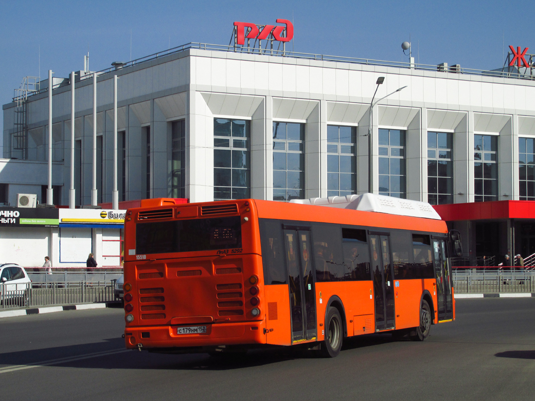 Нижегородская область, ЛиАЗ-5292.67 (CNG) № 15510