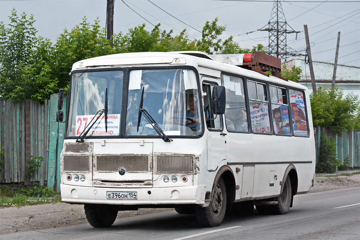 Новосибирская область, ПАЗ-32054 № Е 396 ОН 154