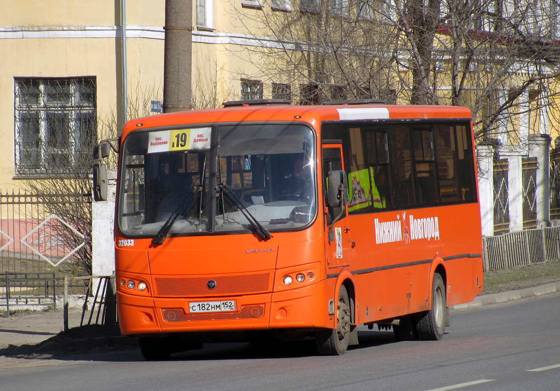 Nizhegorodskaya region, PAZ-320414-04 "Vektor" # 32033