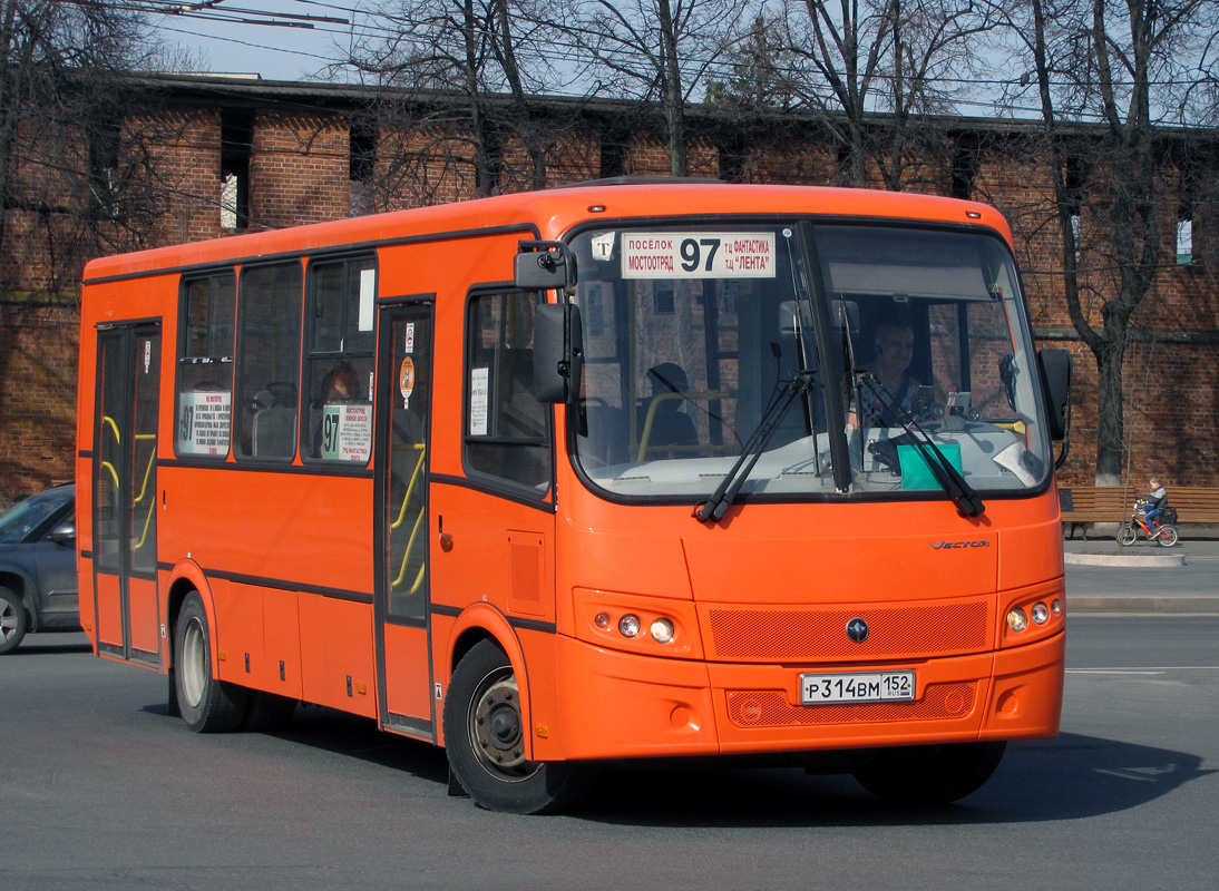 Нижегородская область, ПАЗ-320414-05 "Вектор" № Р 314 ВМ 152