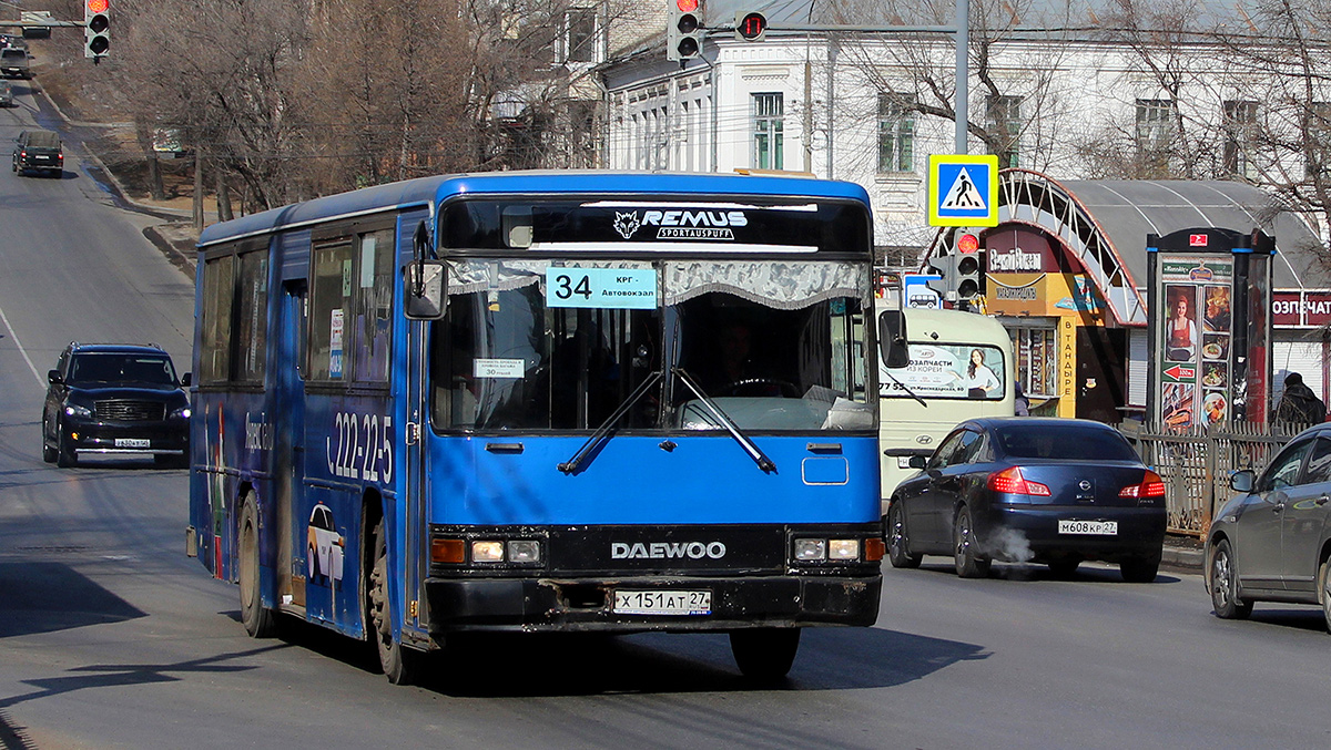 Хабаровский край, Daewoo BS106 Royal City (Busan) № Х 151 АТ 27