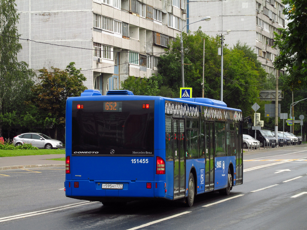 Москва, Mercedes-Benz Conecto II № 151455