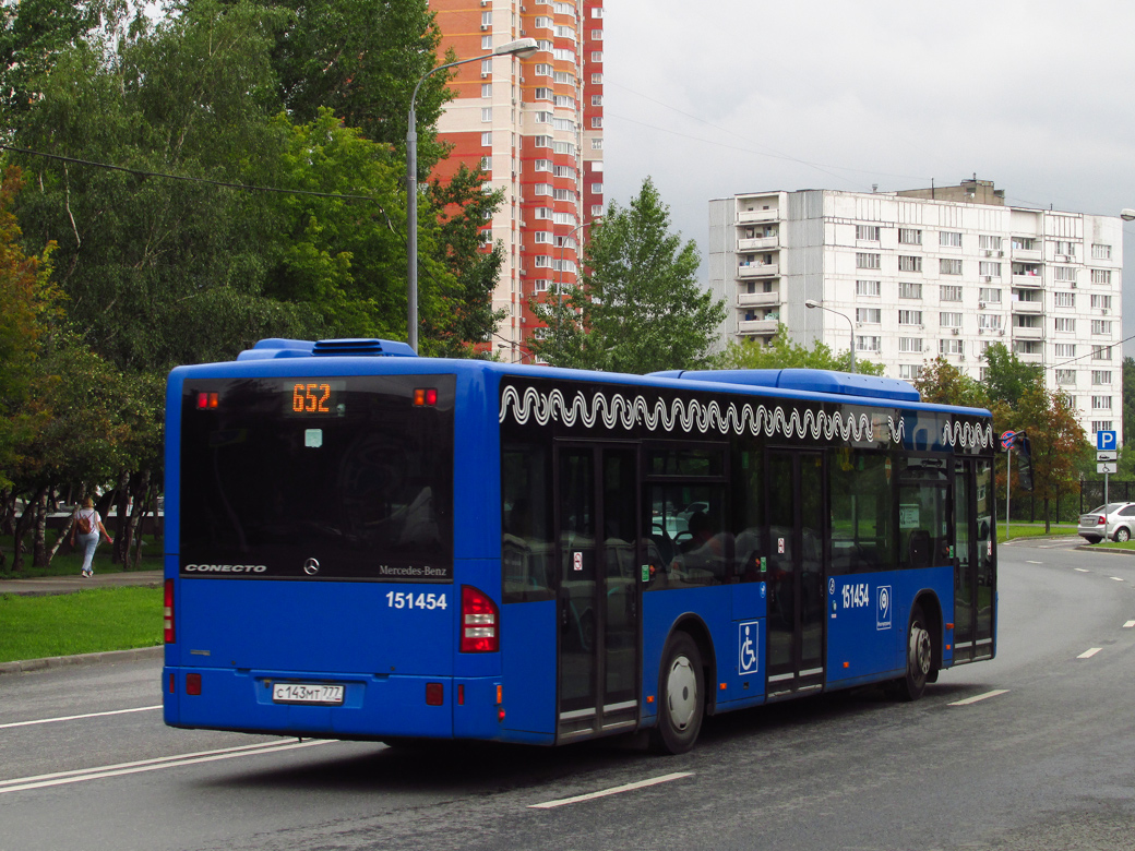 Москва, Mercedes-Benz Conecto II № 151454