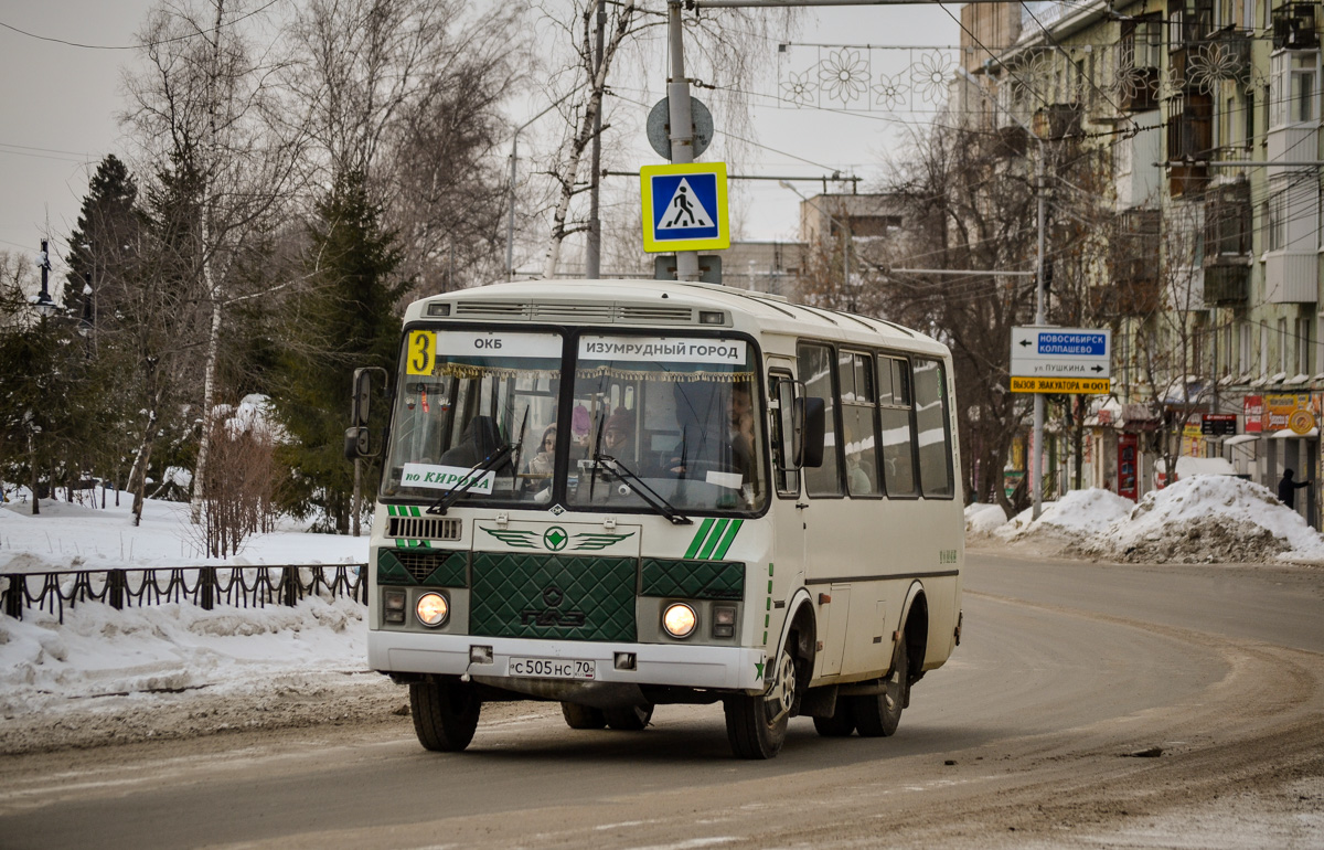 Томская область, ПАЗ-32054 № С 505 НС 70