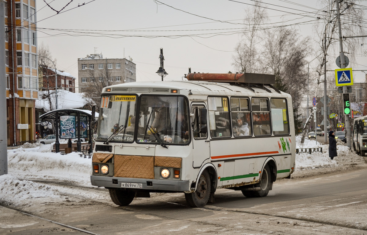 Томская область, ПАЗ-32054 № К 869 РК 70