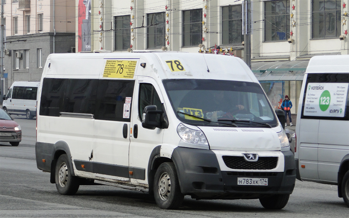 Челябинская область, Нижегородец-2227SK (Peugeot Boxer) № Н 783 ХК 174