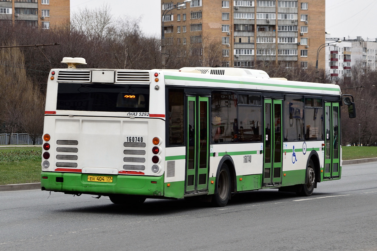 Москва, ЛиАЗ-5292.21 № 160740