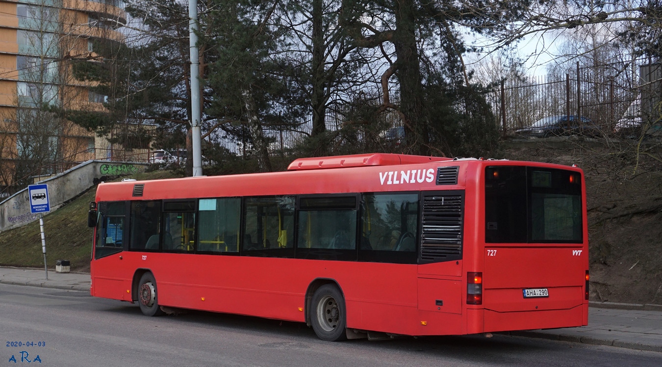 Литва, Volvo 7700 № 727
