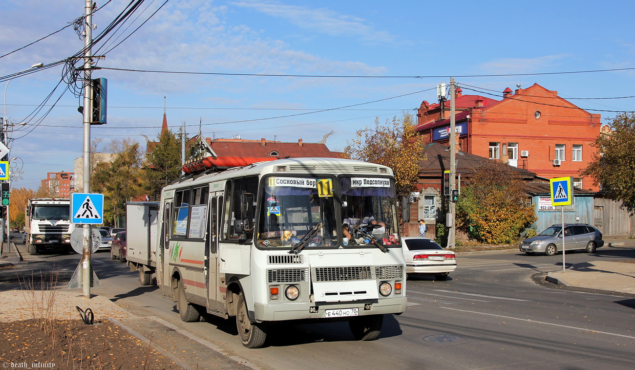 Томская область, ПАЗ-32054 № Е 440 НО 70