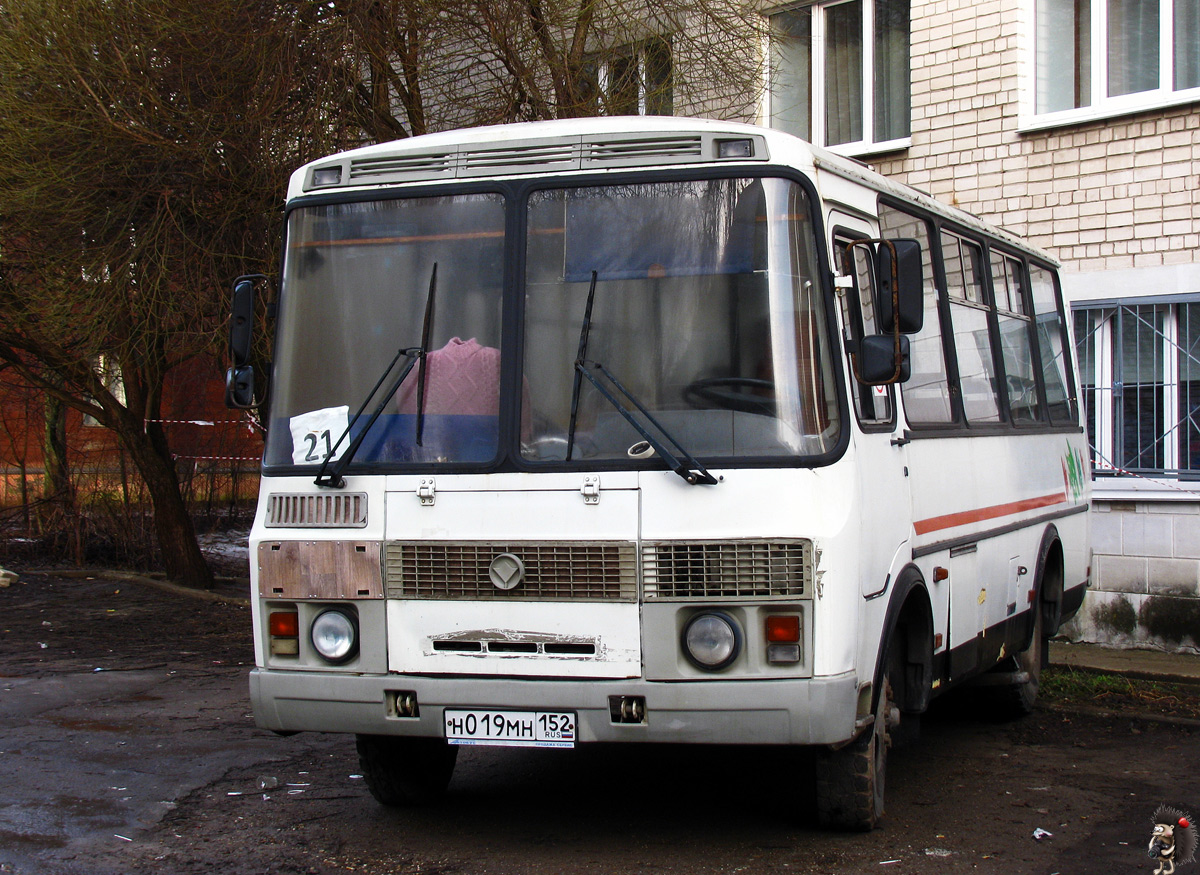 Нижегородская область, ПАЗ-32054 № Н 019 МН 152